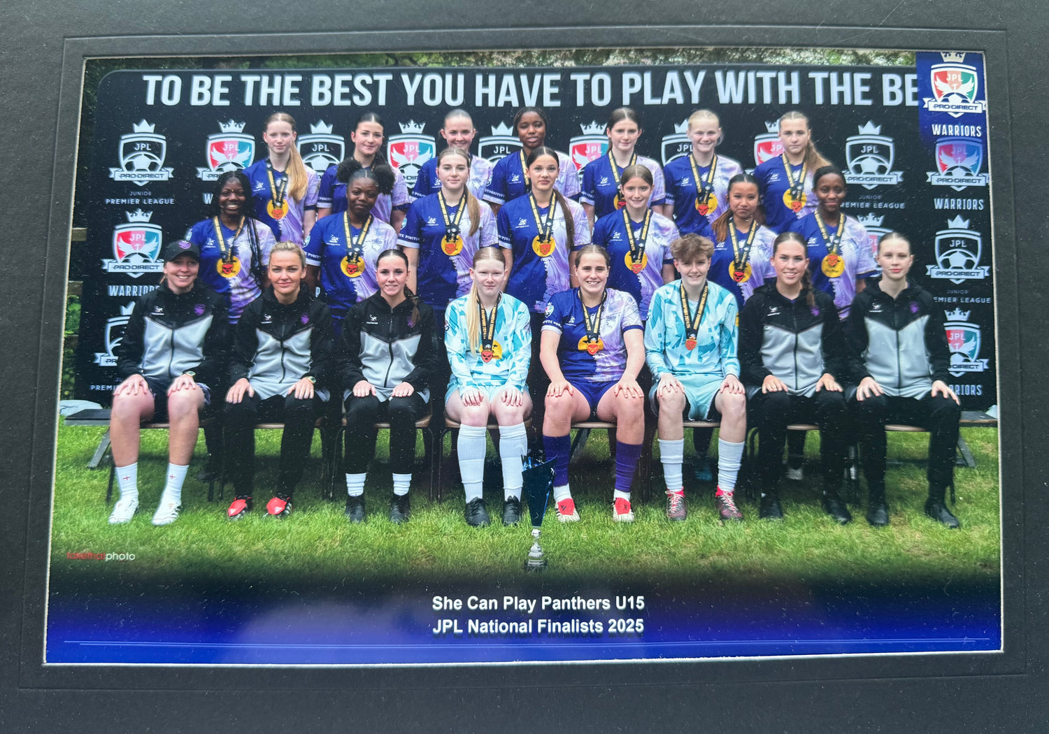 JPL LEAGUE CHAMPIONS IN ESSEX GIRLS FOOTBALL